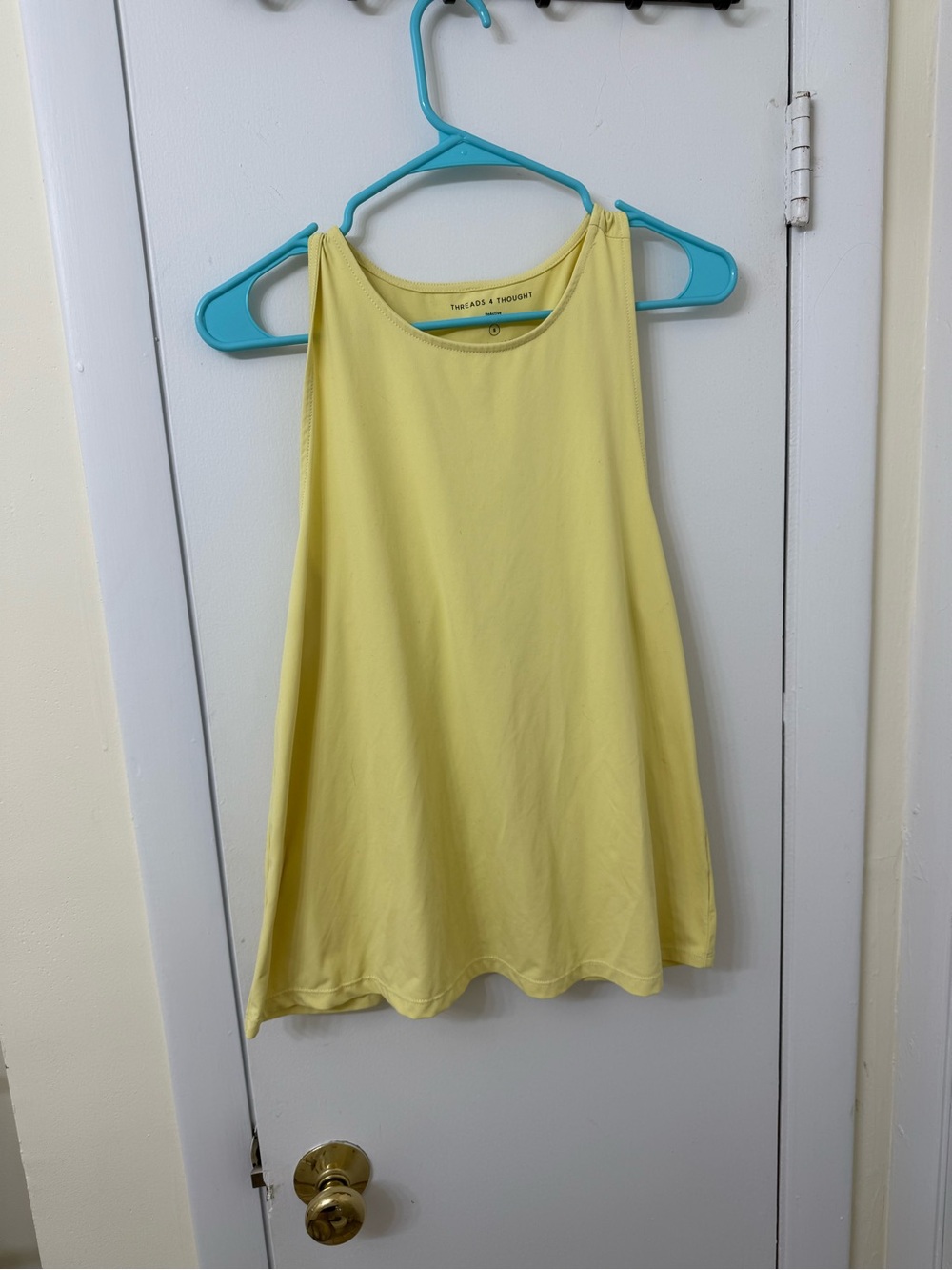 Threads 4 Thought ReActive Tank - Yellow, S